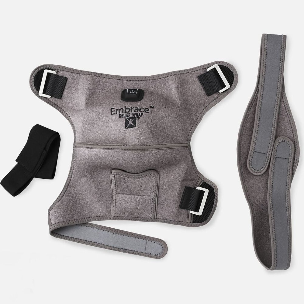 NWOT Battle Creek Embrace Relief Shoulder Wrap, USB Battery-Powered Heat, 9x6x4"